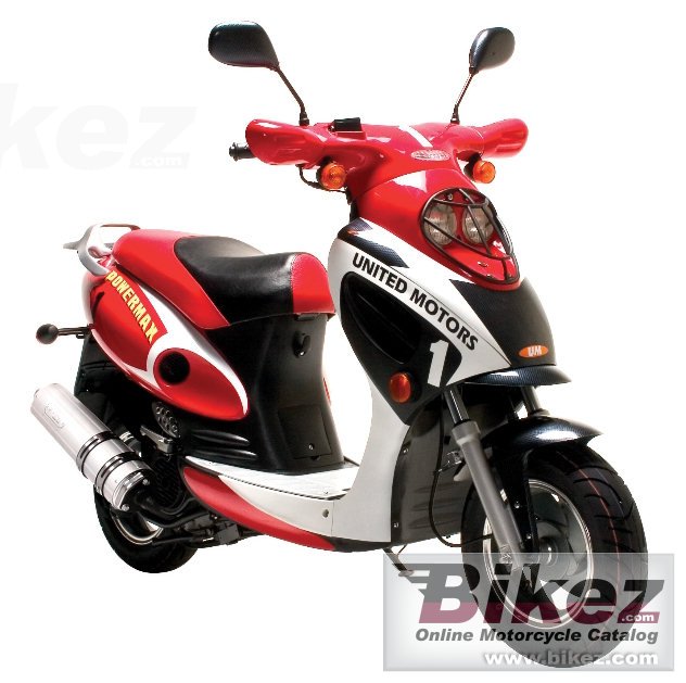 Big UM powermax 150 gp1 picture and wallpaper from Bikez.com